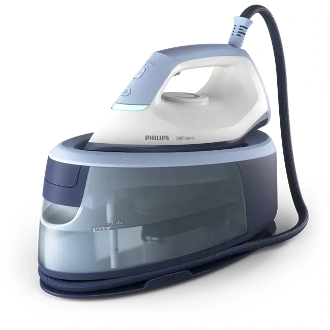Philips PSG3000/20 3000 fehér-kék gőzállomás