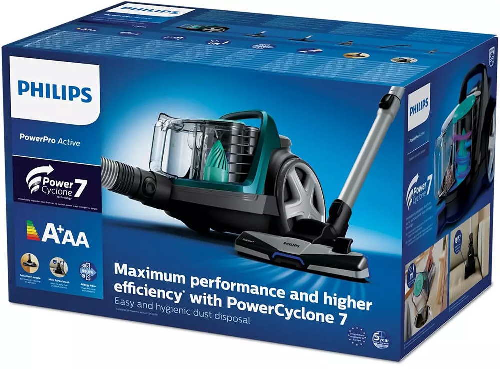 Philips PowerPro Active FC9555/09 porzsák nélküli porszívó