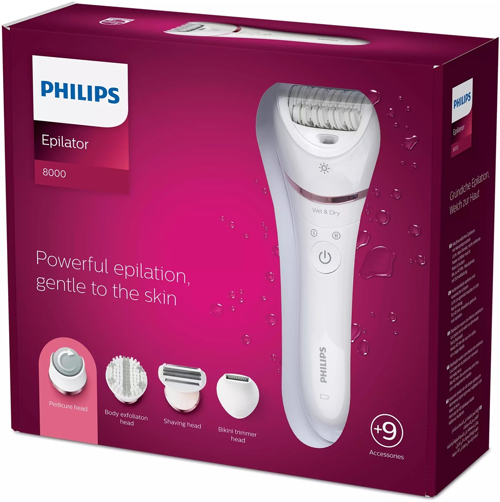 Philips Satinelle Advanced BRE740/10 nedves és száraz epilátor