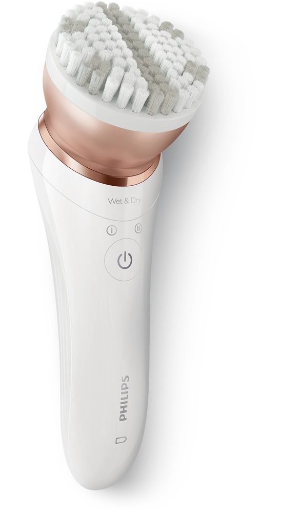 Philips Satinelle Prestige BRP586/00 talpreszelőfejjel és mini arctisztítóval fehér-rózsaarany epilátor