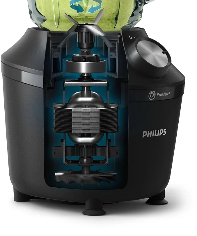 Philips Series 3000 HR2291/01 1,25L fekete turmixgép