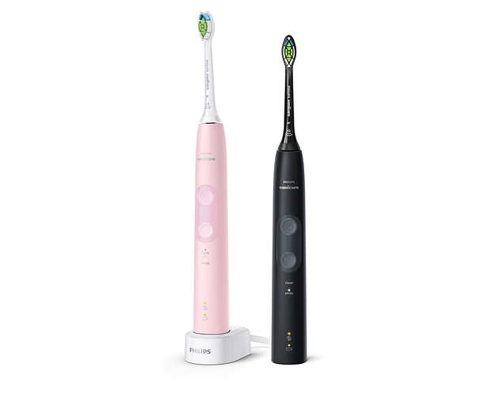 Philips Sonicare ProtectiveClean Series 4300 HX6800/35 szónikus rózsaszín/fekete elektromos fogkefe