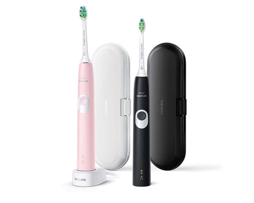 Philips Sonicare ProtectiveClean Series 4300 HX6800/35 szónikus rózsaszín/fekete elektromos fogkefe