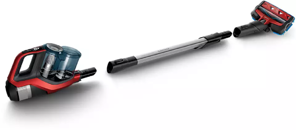 Philips XC7043/01 SpeedPro Max fekete-piros álló porszívó
