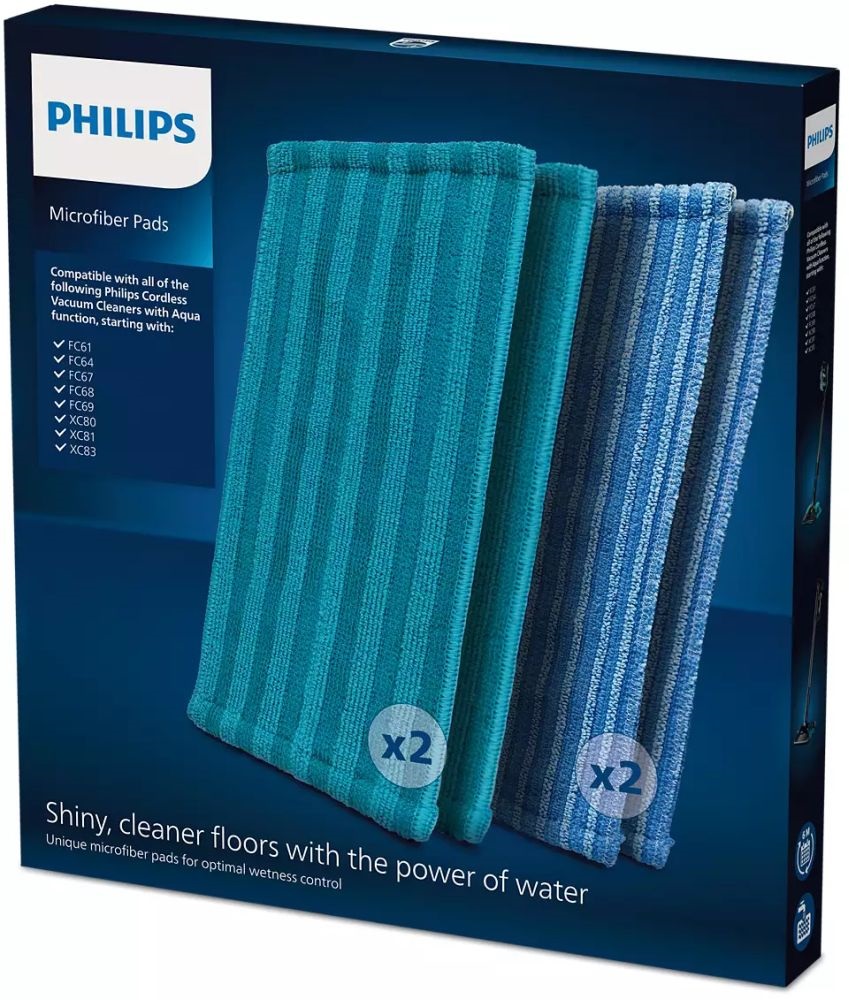 Philips XV1700/01 PowerPro, SpeedPro és Aqua Plus felmosóegységhez mikroszálas párna
