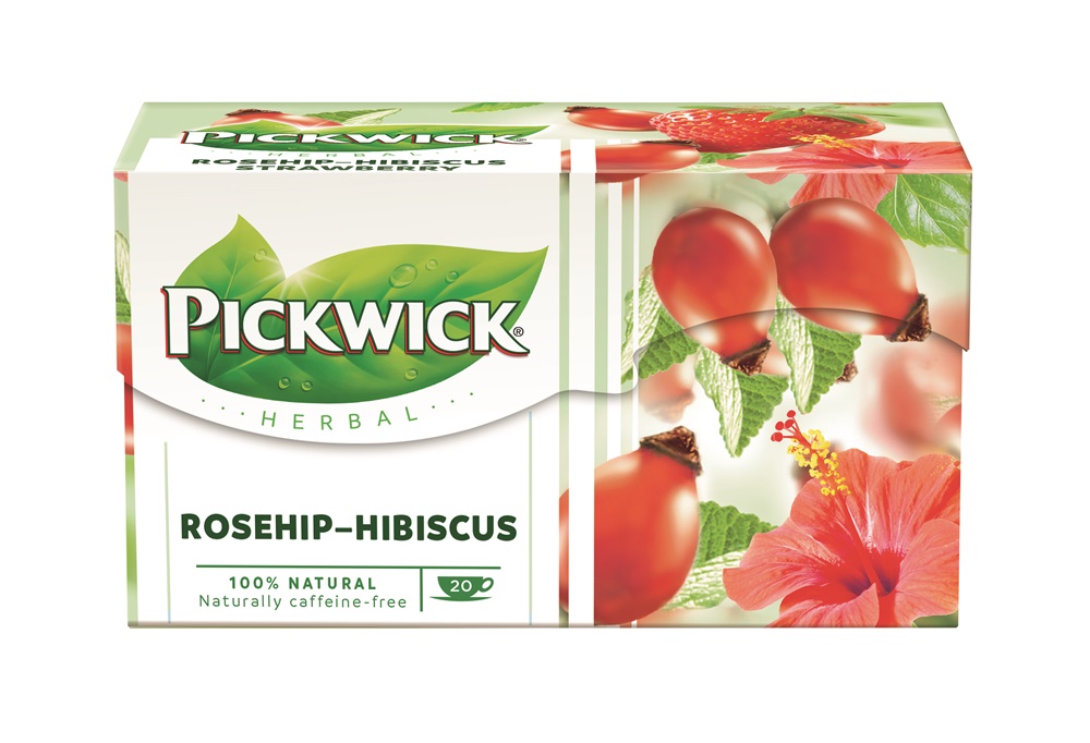 Pickwick 20x2,5g csipkebogyó-hibiszkusz tea