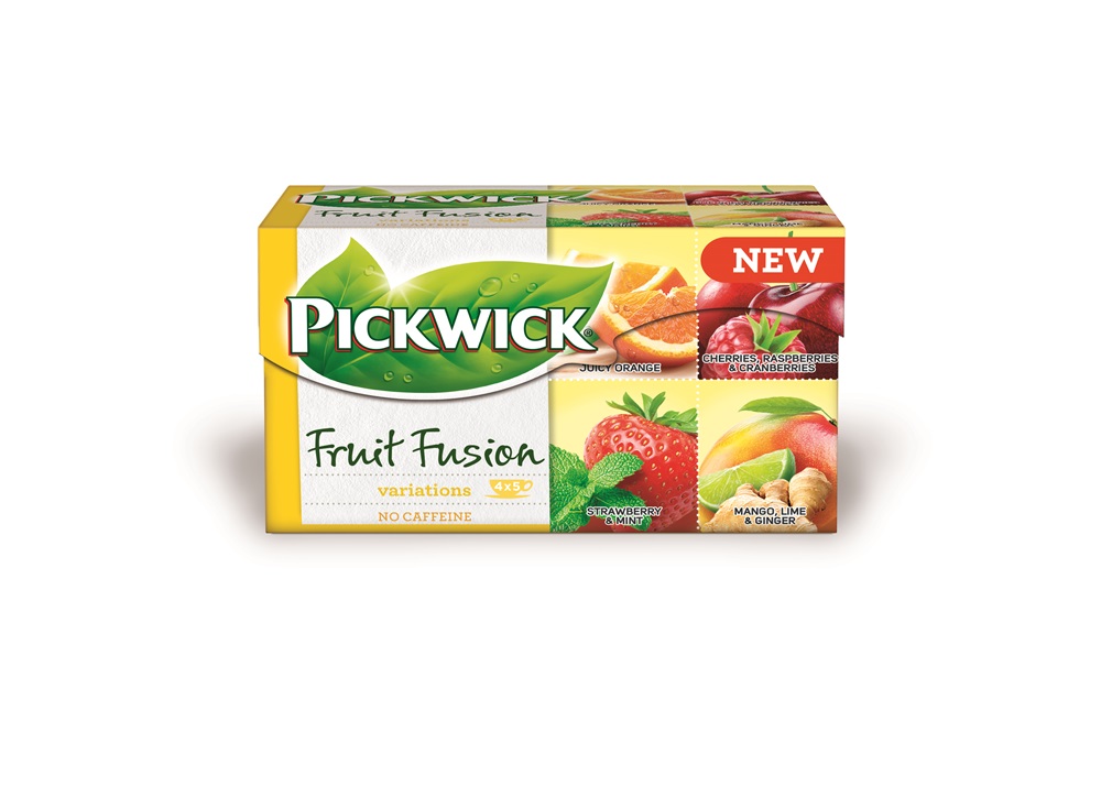 Pickwick Fruit Fusion Variációk 37,5g "sárga" variációk tea