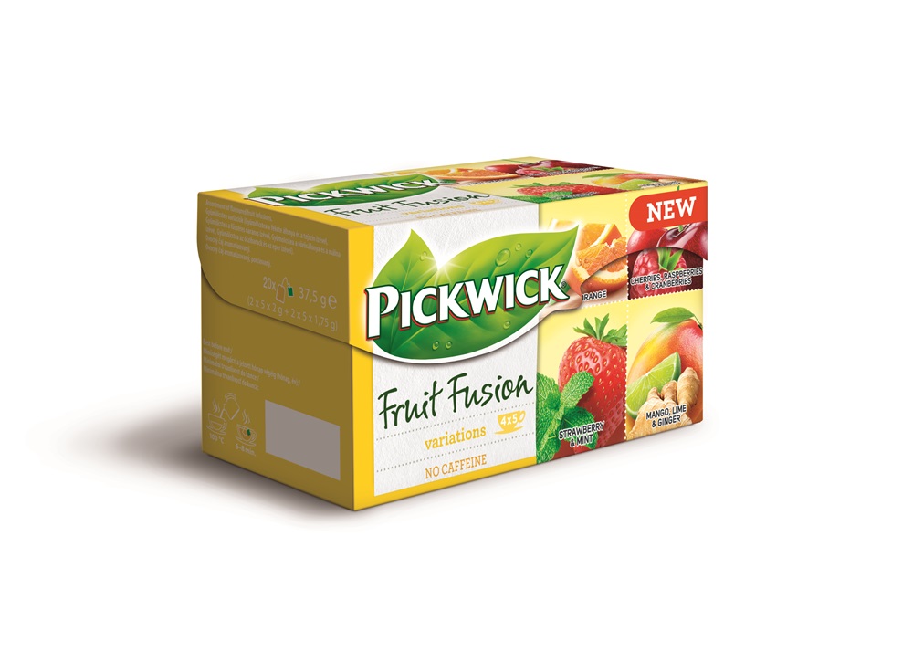 Pickwick Fruit Fusion Variációk 37,5g "sárga" variációk tea