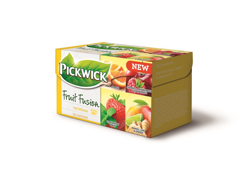 Pickwick Fruit Fusion Variációk 37,5g "sárga" variációk tea