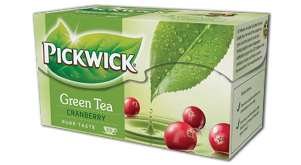Pickwick vörösáfonyás 2g/filter 20db/doboz zöld tea