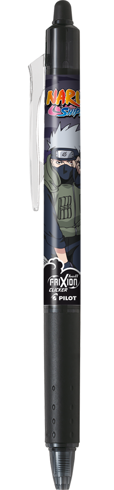 Pilot FriXion Clicker 0,7 NARUTO SHIPPUDEN Limitált kiadás fekete rollerirón