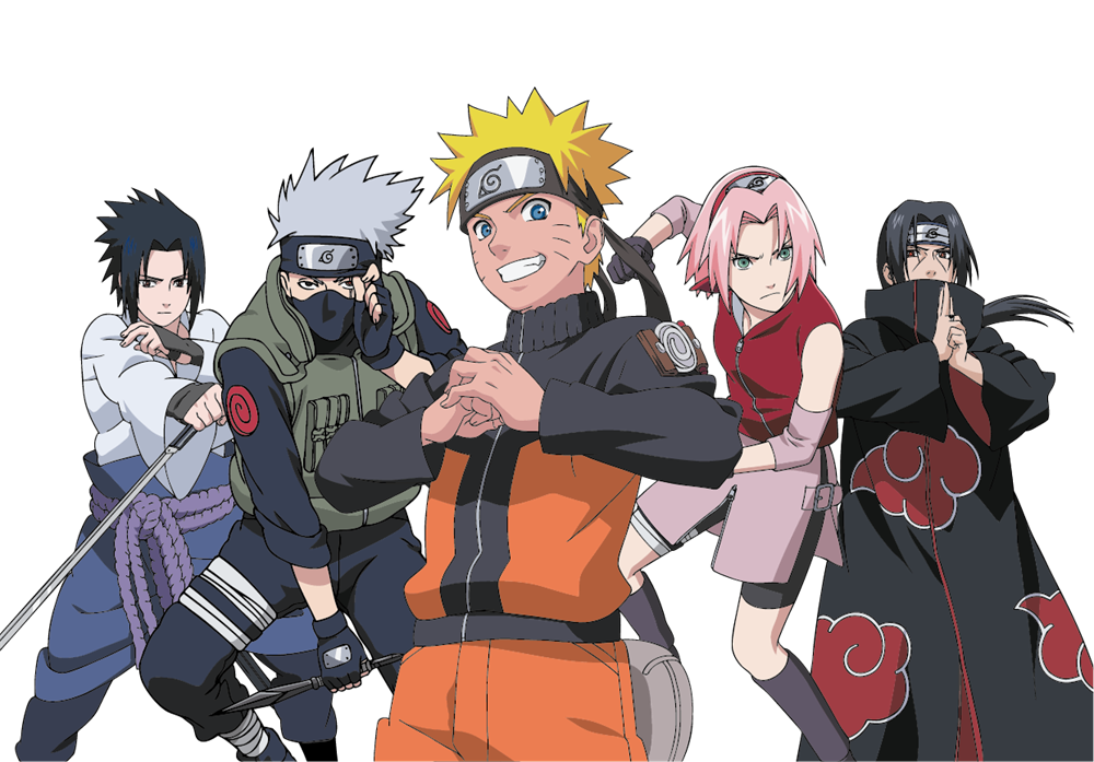 Pilot FriXion Clicker NARUTO SHIPPUDEN Limitált kiadás fekete, kék, piros 3 db-os rollerirón