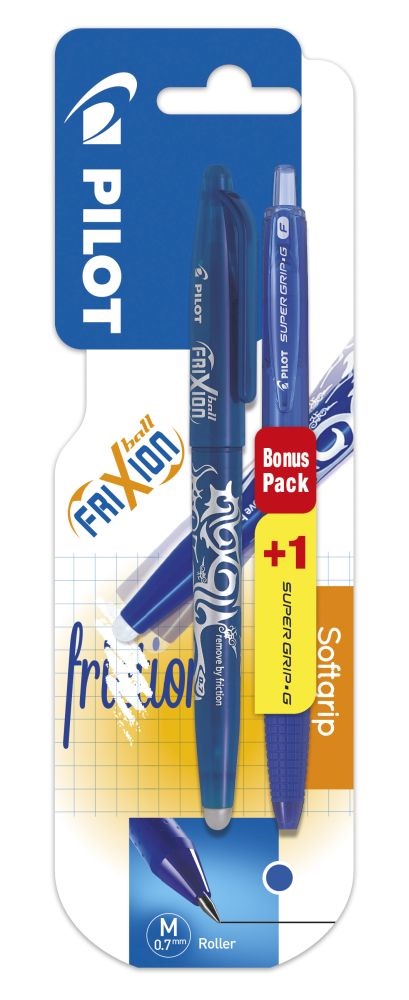 Pilot Frixion Ball 1+1db-os kék rollertoll + golyóstoll