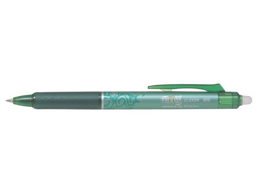 Pilot Frixion Ball Clicker 05 zöld rollerirón