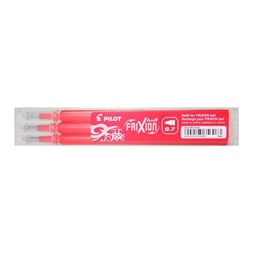 Pilot Frixion 0,7mm 3db-os piros rollertoll betét