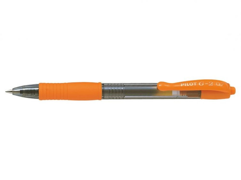 Pilot G2 0,7mm zselés narancssárga rollerirón