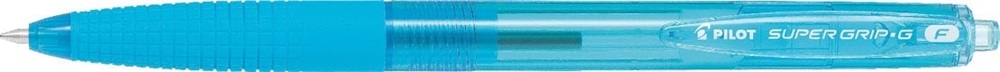 Pilot Super Grip G NEON FINE nyomógombos világoskék golyóstoll