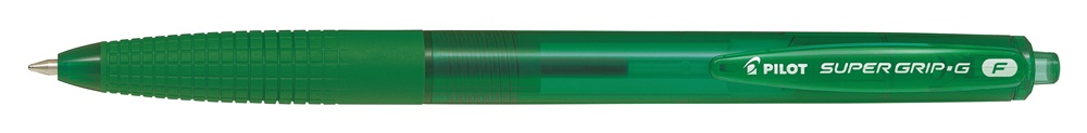 Pilot Super Grip G nyomógombos zöld golyóstoll