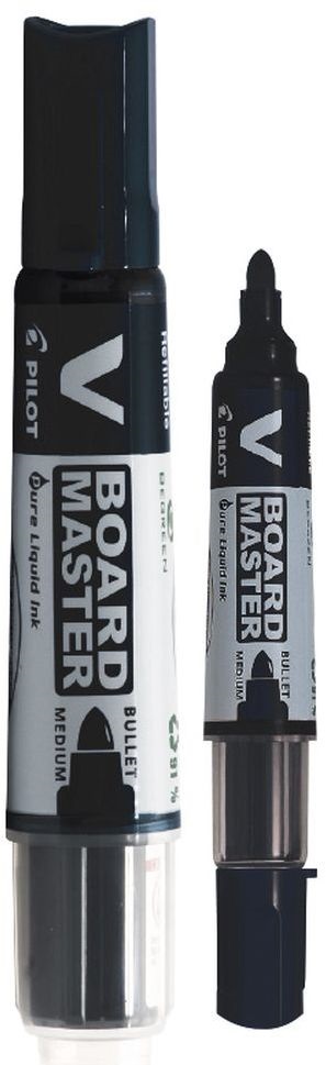 Pilot BeGreen V-Board Master 10 db/csomag fekete táblamarker