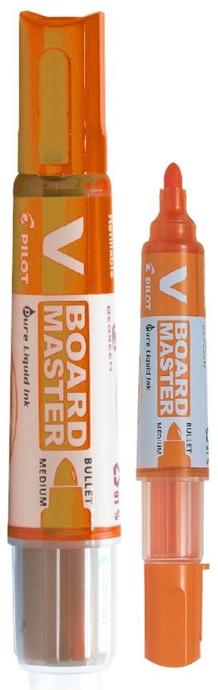 Pilot BeGreen V-Board Master 10 db/csomag narancssárga táblamarker