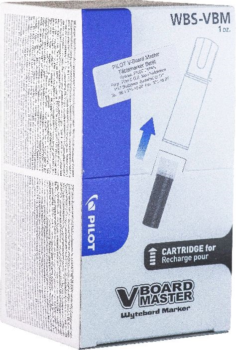 Pilot Begreen V-Board Master 12 db/csomag fekete táblamarker betét