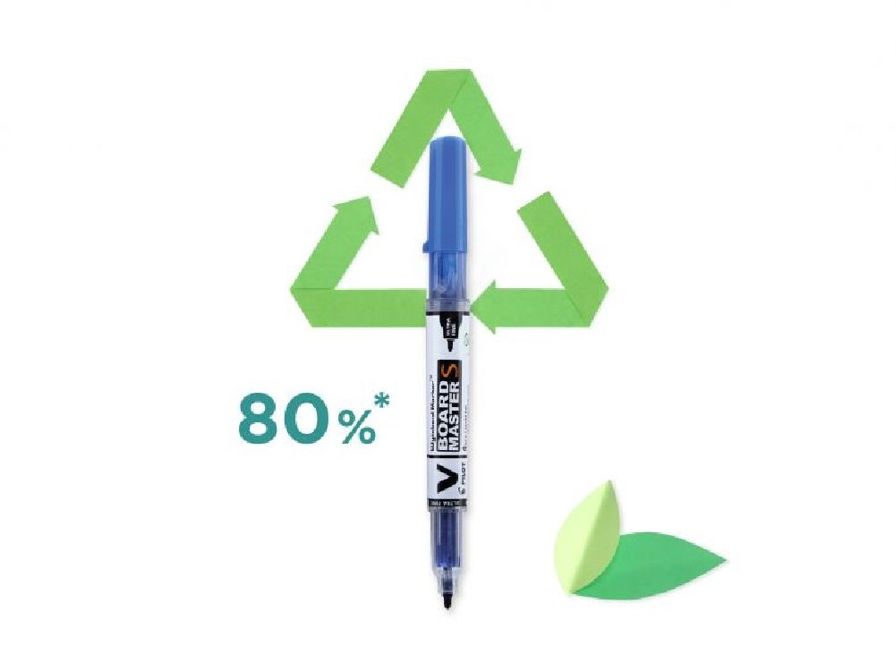 Pilot BeGreen V-Board Master S 12 db/csomag kék táblamarker betét