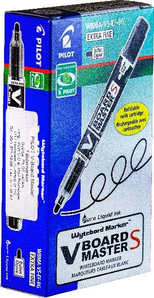 Pilot BeGreen V-Board Master S 10 db/csomag piros táblamarker