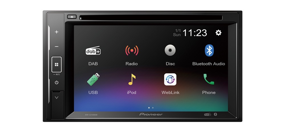 Pioneer AVH-A240DAB multimédiás autóhifi fejegység