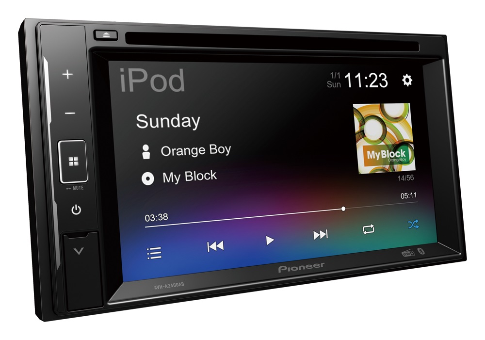 Pioneer AVH-A240DAB multimédiás autóhifi fejegység