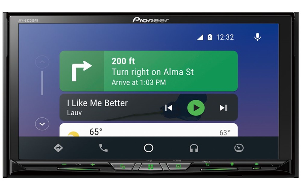 Pioneer AVH-Z9200DAB 7" LCD-s DAB/Bluetooth/Wi-Fi/DVD/USB/AUX autóhifi fejegység