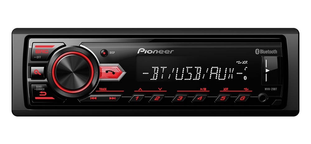 Pioneer MVH-29BT Bluetooth mechanika nélküli autóhifi fejegység