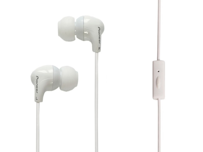 Pioneer SE-CL501T-W mikrofonos fehér fülhallgató