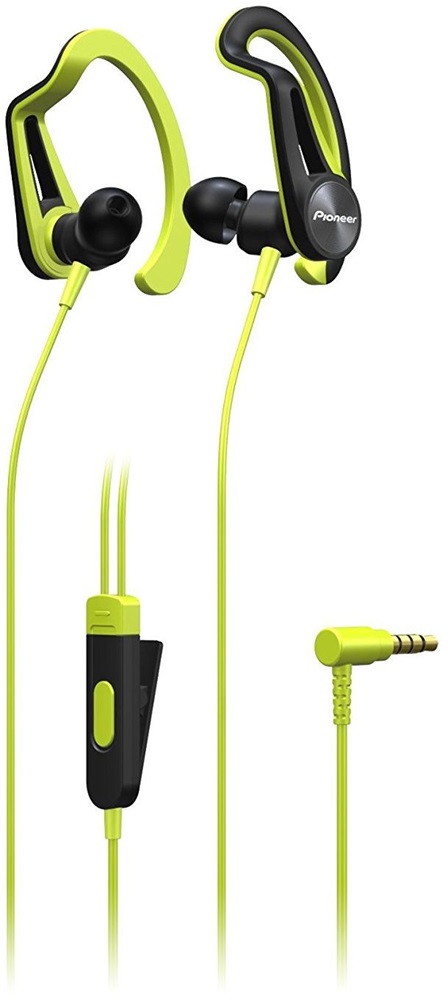 Pioneer SE-E5T-Y sárga cseppálló sport fülhallgató