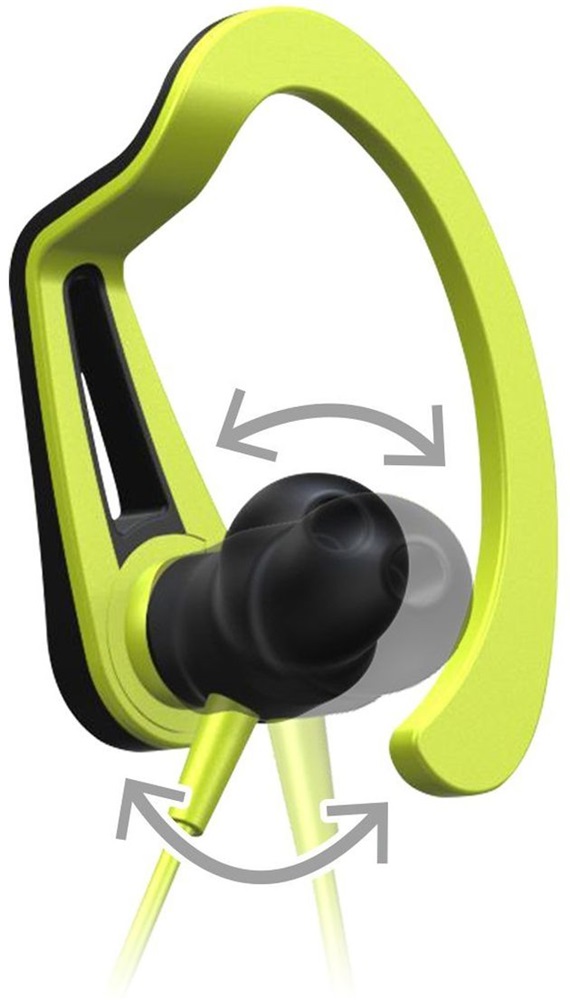 Pioneer SE-E5T-Y sárga cseppálló sport fülhallgató