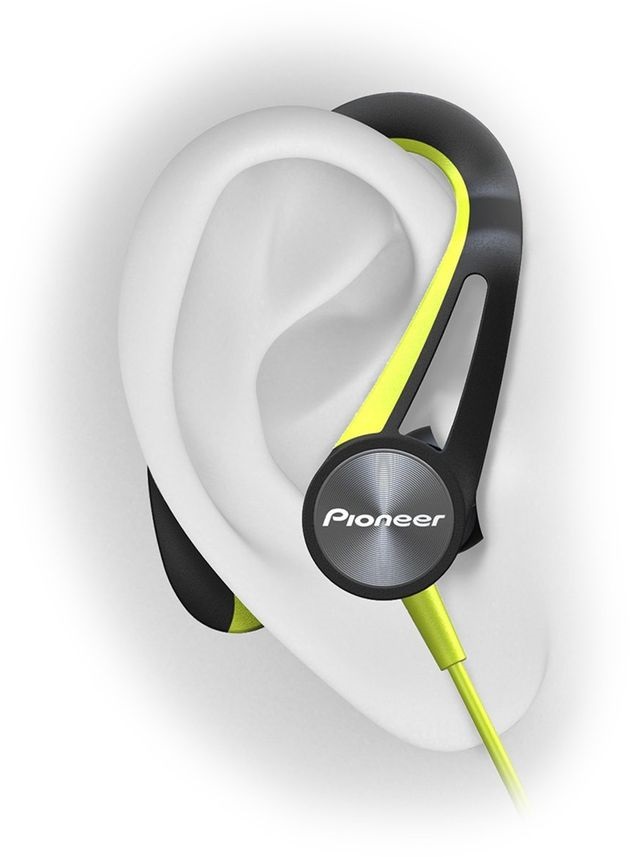 Pioneer SE-E5T-Y sárga cseppálló sport fülhallgató