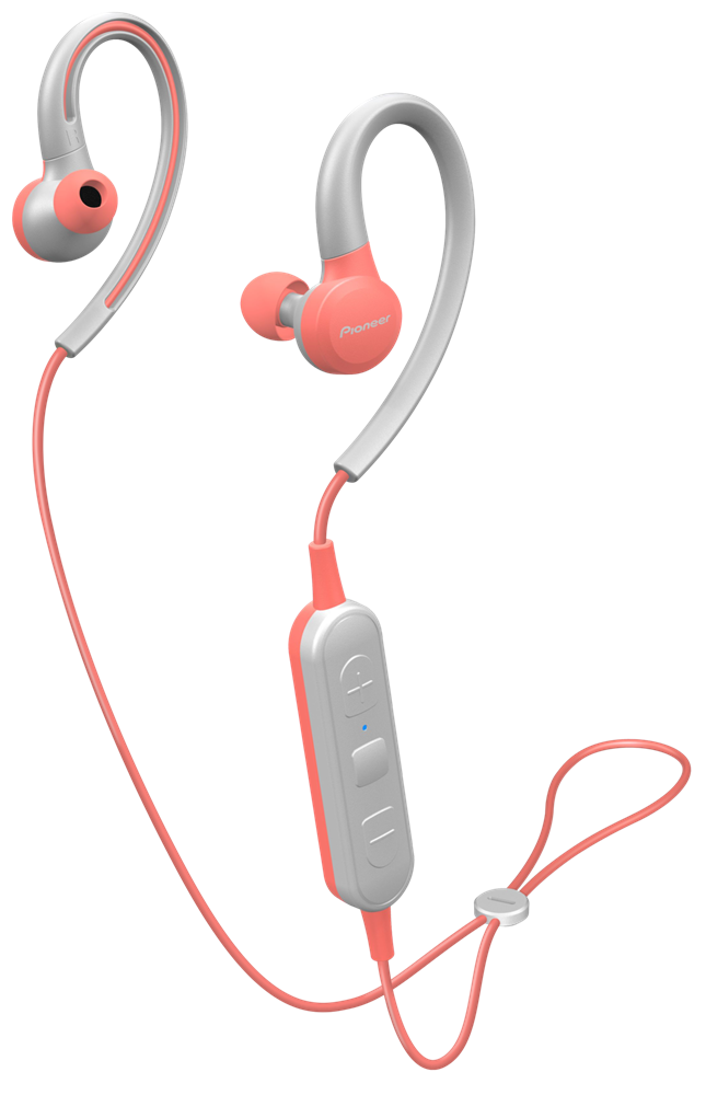 Pioneer SE-E6BT-P Bluetooth rózsaszín sport fülhallgató