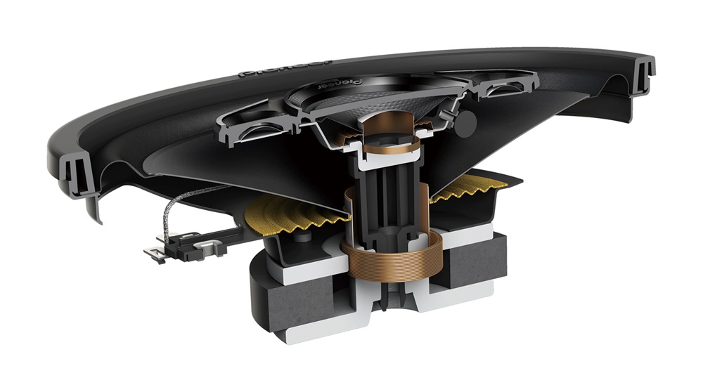 Pioneer TS-A4670F 4 utas koaxális ovális autó hangszóró