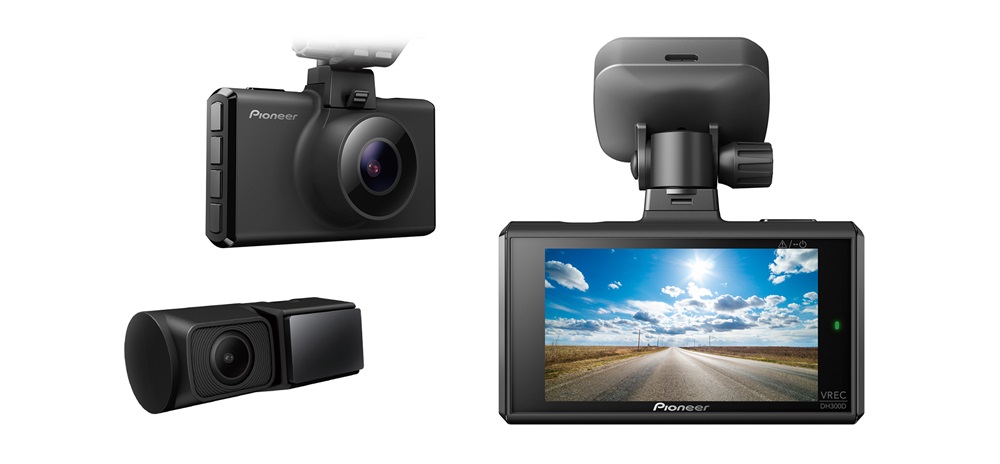 Pioneer VREC-DH300D két csatornás menetrögzítő kamera