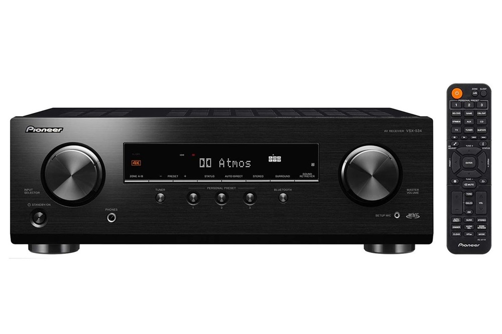 Pioneer VSX-534-B 5.2 csatornás fekete házimozi erősítő