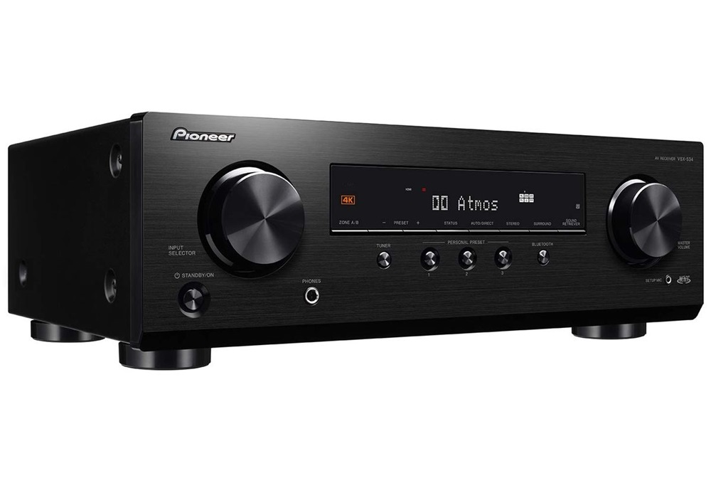 Pioneer VSX-534-B 5.2 csatornás fekete házimozi erősítő