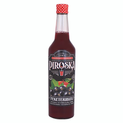 Piroska 0,7 L 50% DRS többutas visszaváltási díjas feketeribizli szörp
