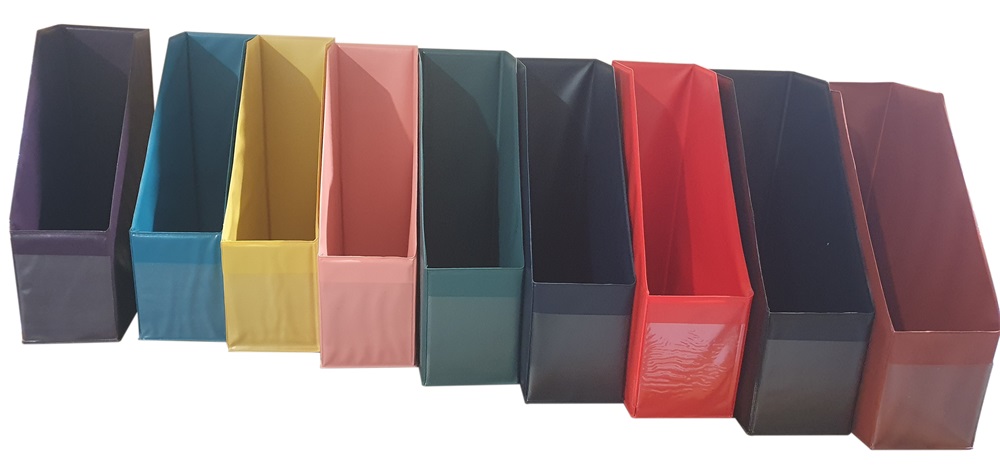 Plastweld 9,5 cm PVC sárga iratpapucs