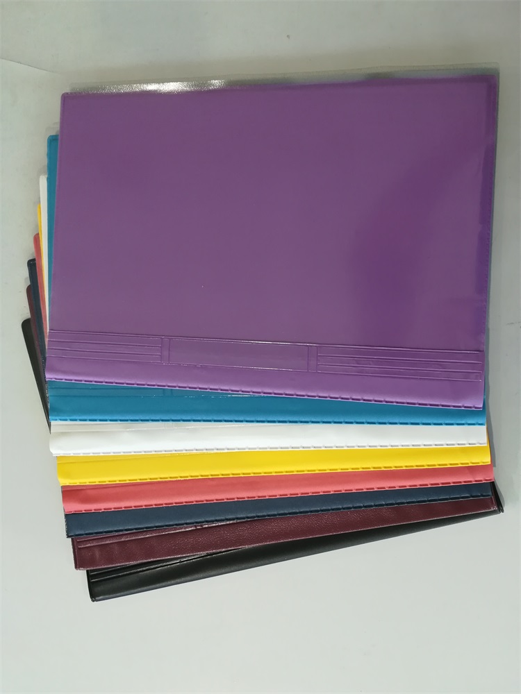 Plastweld PVC A4 bordó kemény hátlapos gyorsfűző