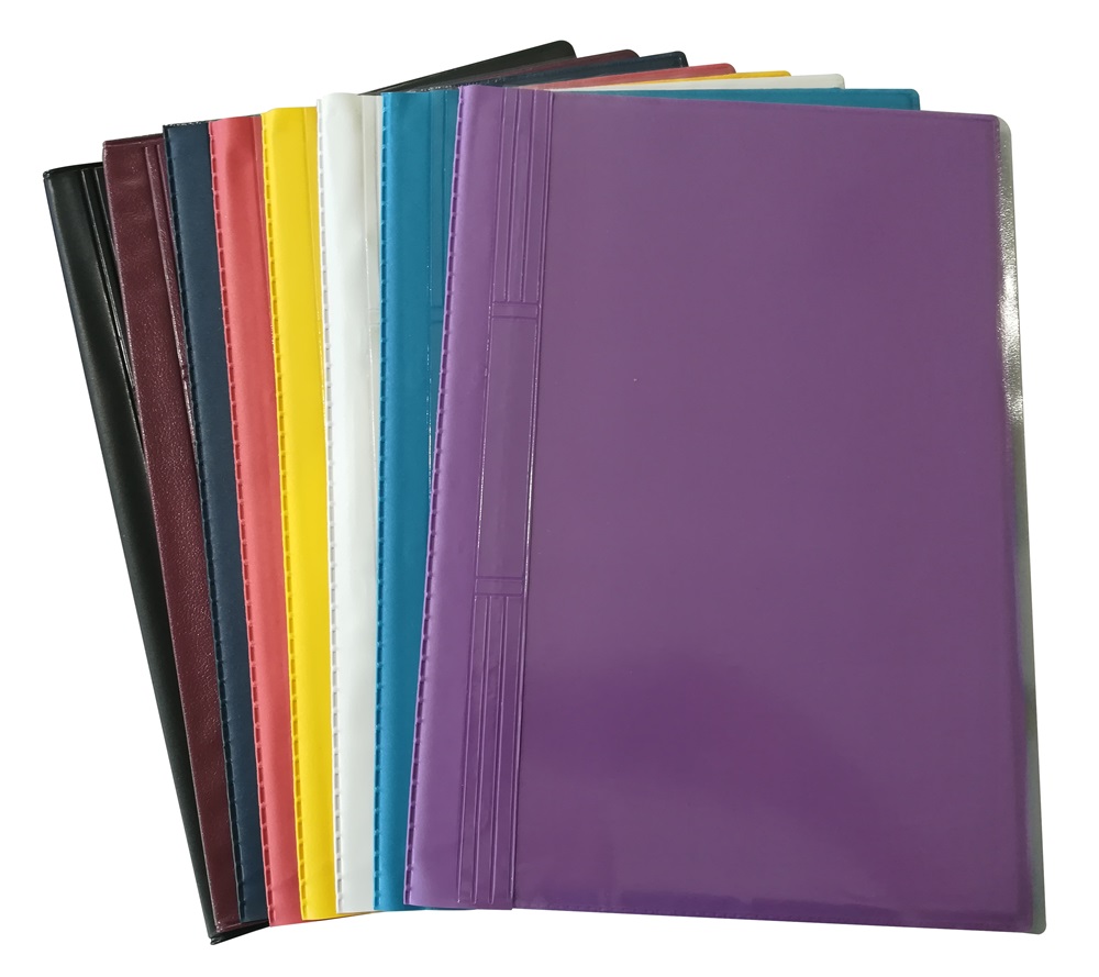 Plastweld PVC A4 pink kemény hátlapos gyorsfűző