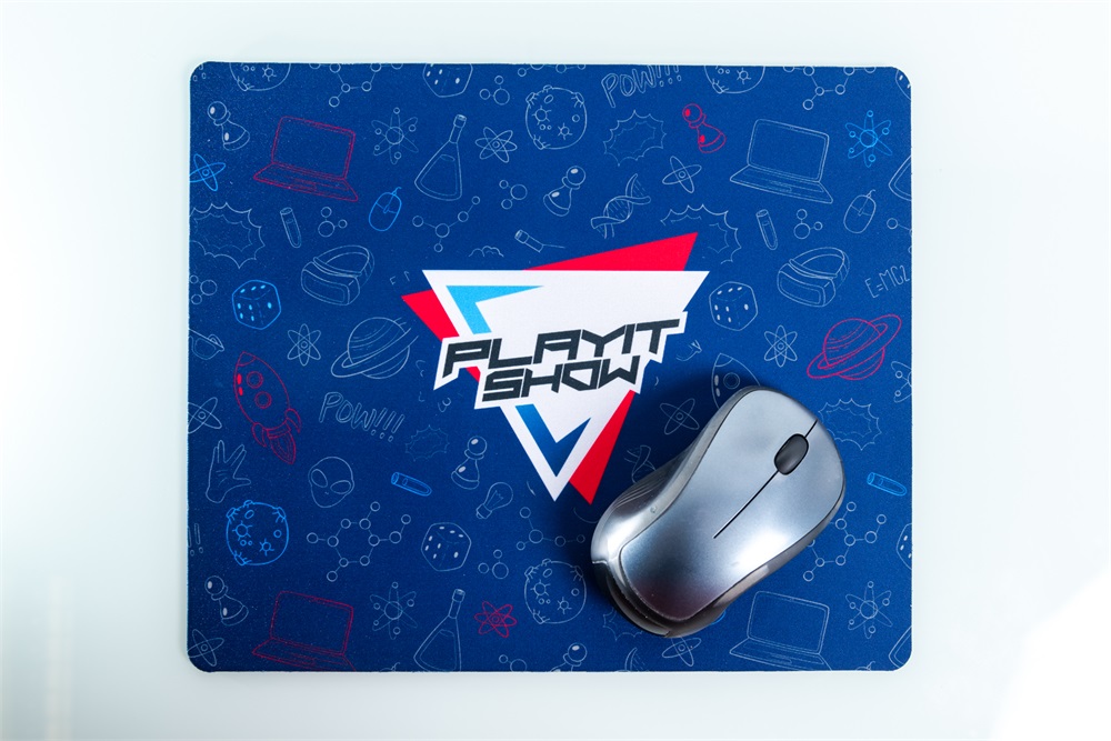 PlayIT Show sötétkék 23x19cm egérpad