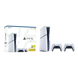 PlayStation®5 1TB lemezes (slim) E-Chassis játékkonzol + 2db DualSense™ vezeték nélküli kontroller