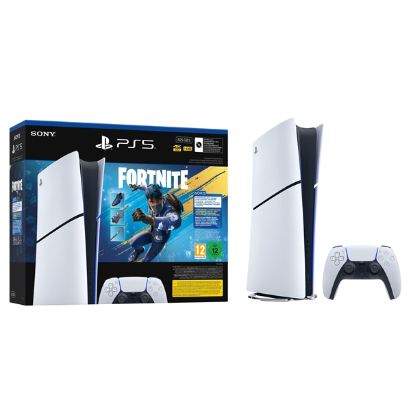 PlayStation®5 Digital Edition (slim) E-Chassis Fortnite Flowering Chaos Bundle játékkonzol csomag