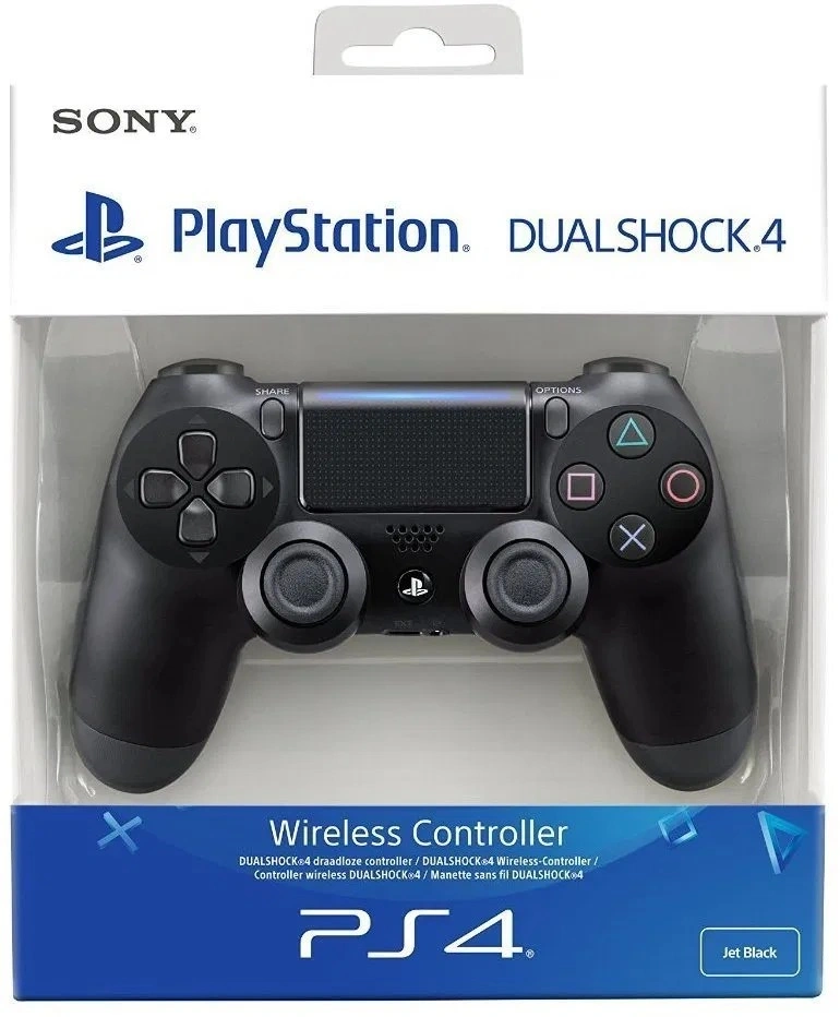 PlayStation 4 Dualshock 4 V2 Black fekete kontroller