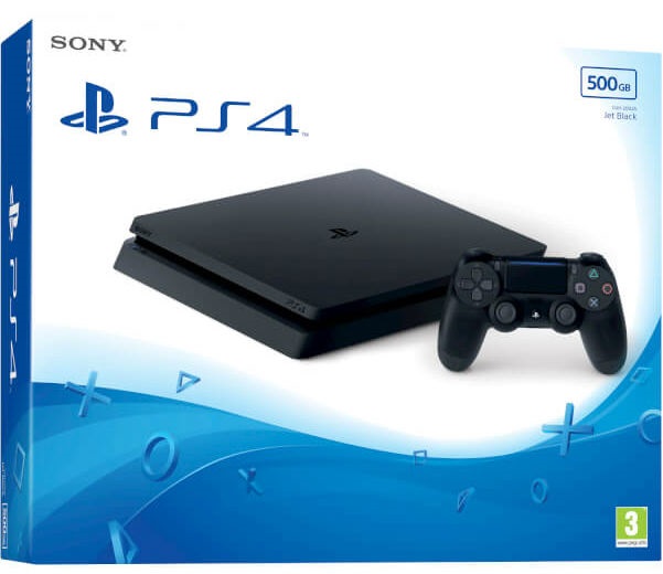 PlayStation 4 Slim 500GB fekete konzol
