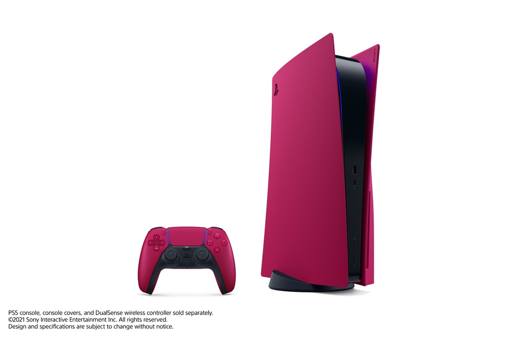 PlayStation 5 Standard Cover Cosmic Red konzolborító